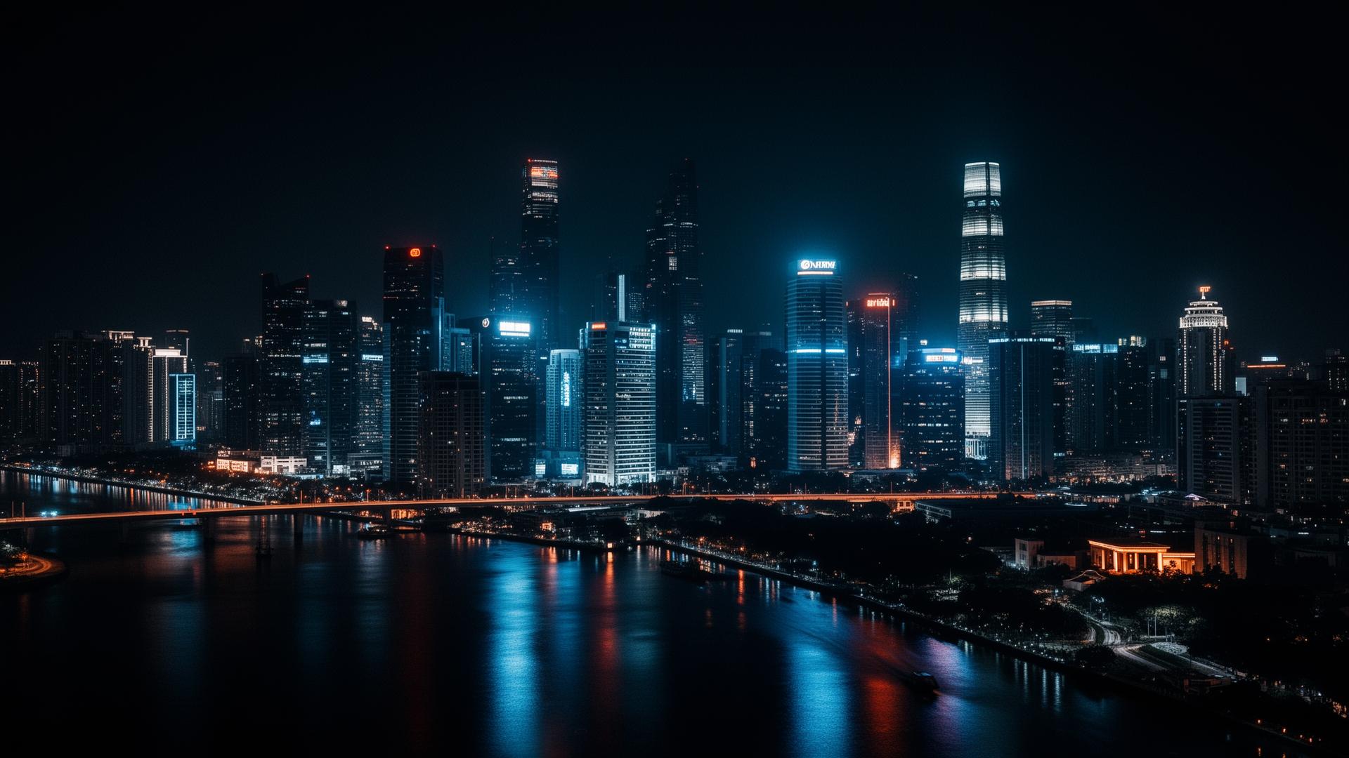 City skyline at night representing strategic clarity in high-pressure social environments